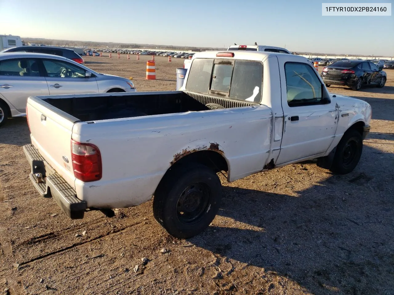 2002 Ford Ranger VIN: 1FTYR10DX2PB24160 Lot: 80392354