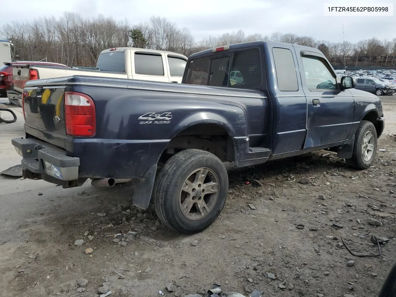 2002 Ford Ranger Super Cab VIN: 1FTZR45E62PB05998 Lot: 80429814