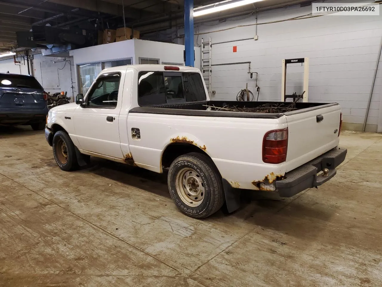 2003 Ford Ranger VIN: 1FTYR10D03PA26692 Lot: 49391984