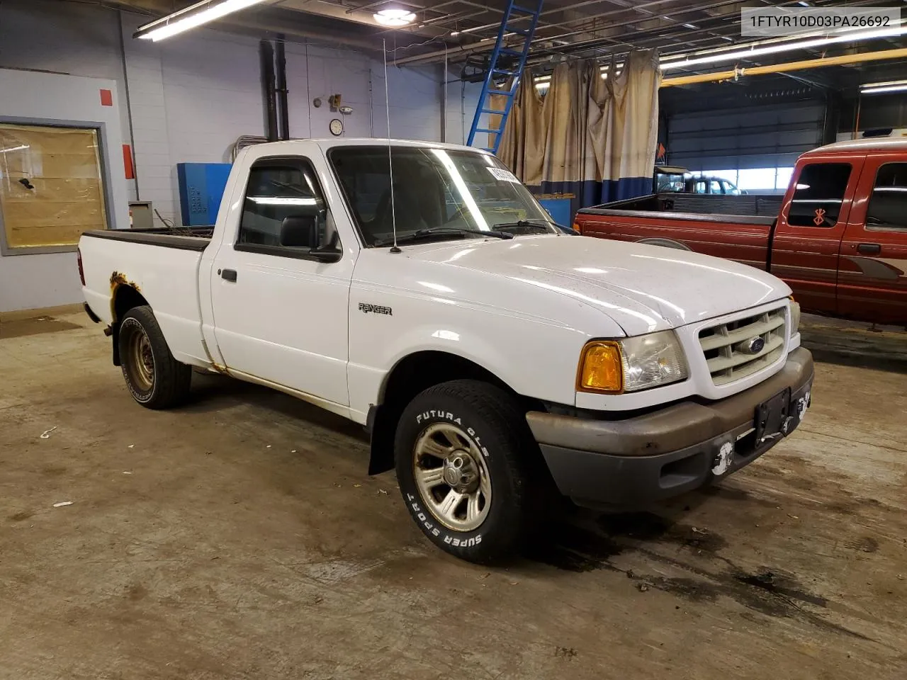 2003 Ford Ranger VIN: 1FTYR10D03PA26692 Lot: 49391984