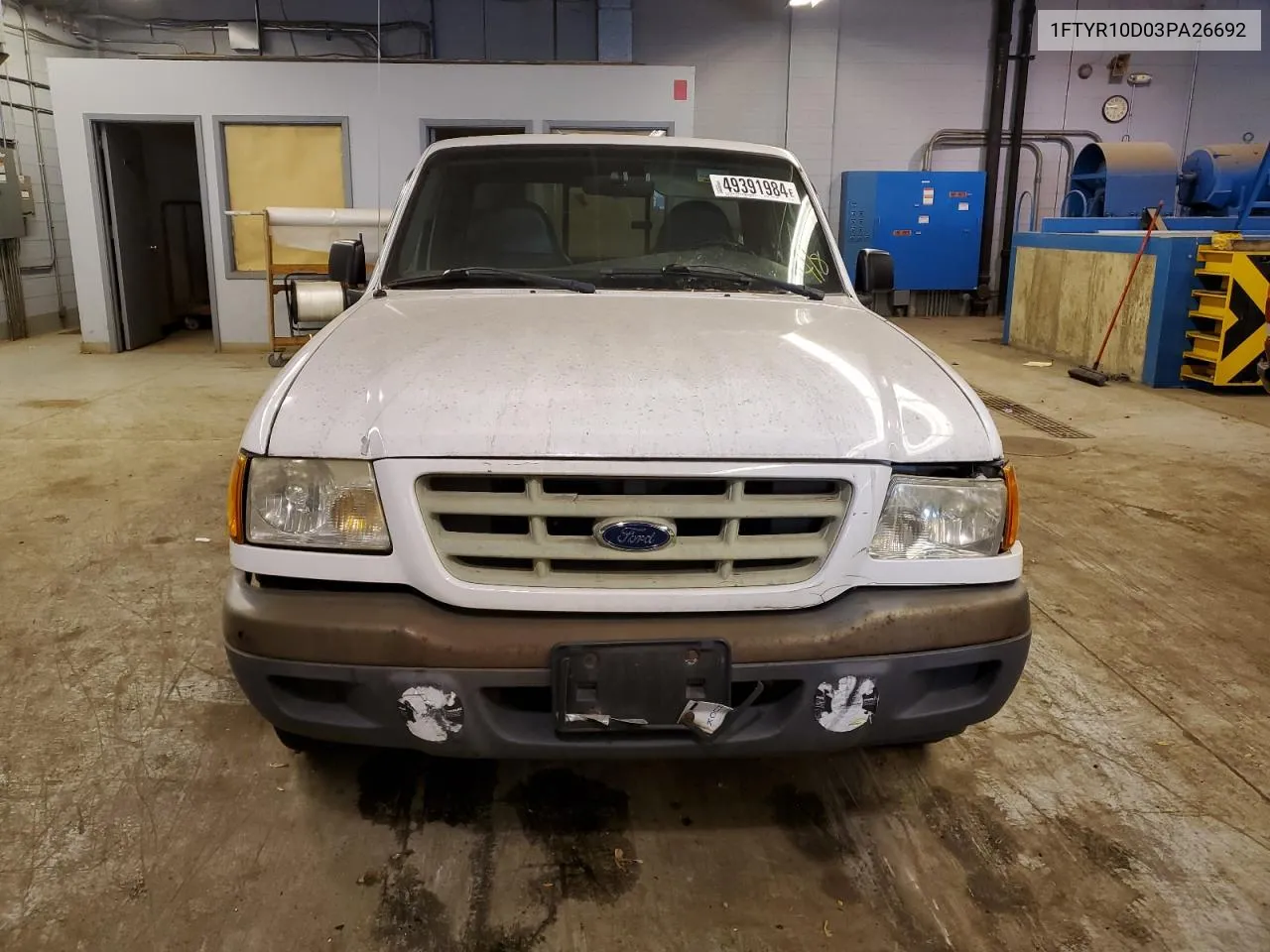 2003 Ford Ranger VIN: 1FTYR10D03PA26692 Lot: 49391984