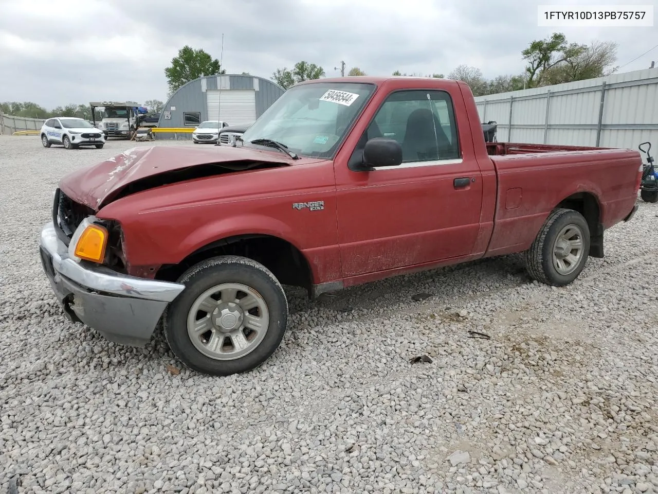 2003 Ford Ranger VIN: 1FTYR10D13PB75757 Lot: 50456544