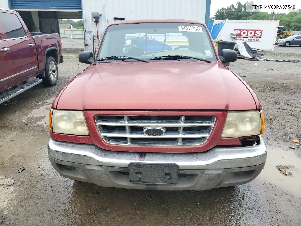 2003 Ford Ranger Super Cab VIN: 1FTYR14V03PA37548 Lot: 54317354