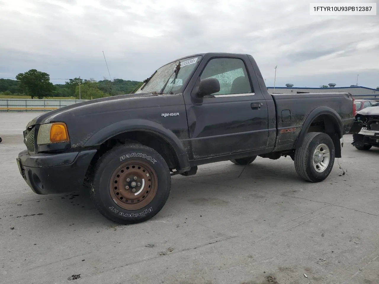 2003 Ford Ranger VIN: 1FTYR10U93PB12387 Lot: 54435534