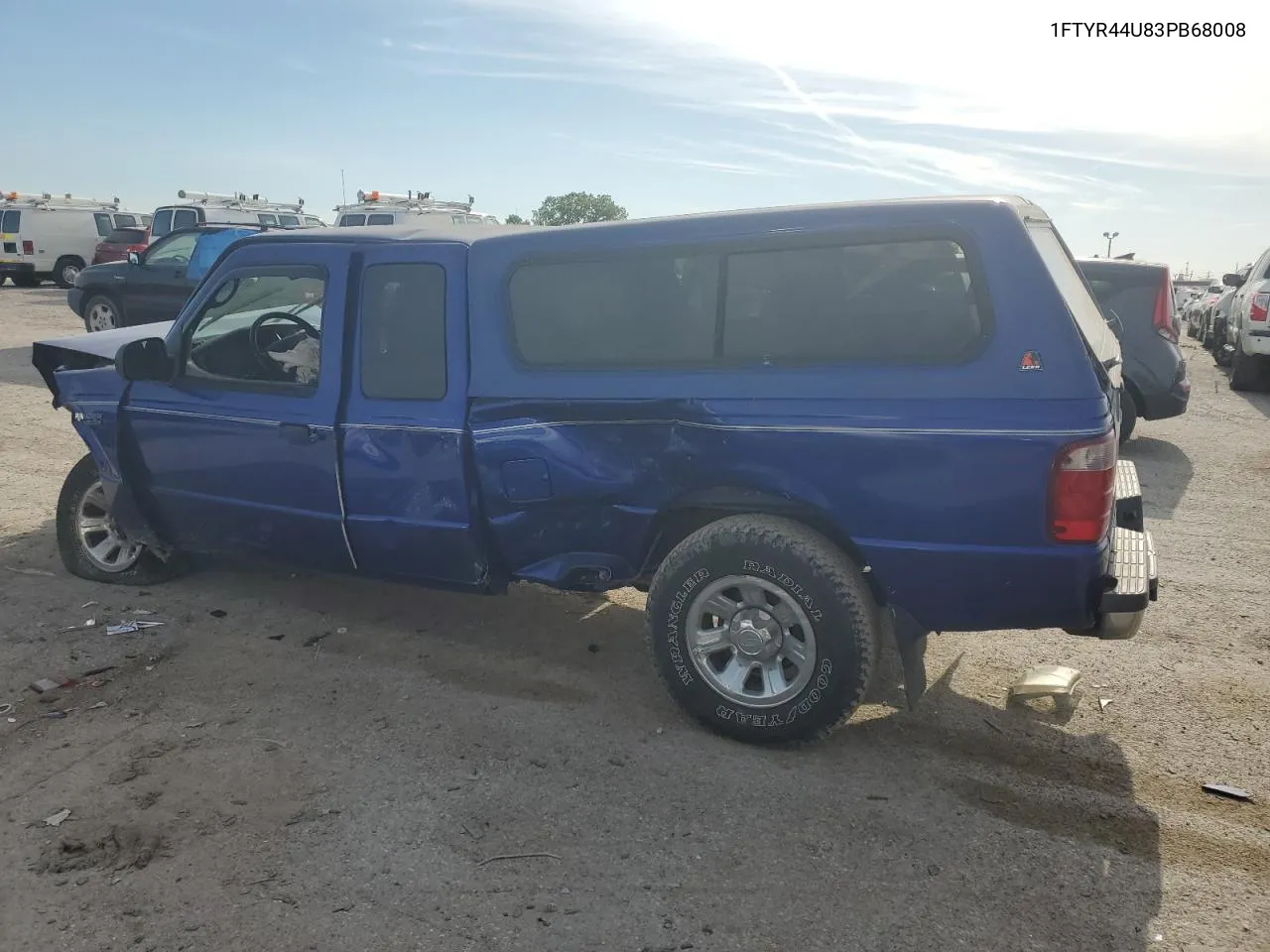 2003 Ford Ranger Super Cab VIN: 1FTYR44U83PB68008 Lot: 57100804