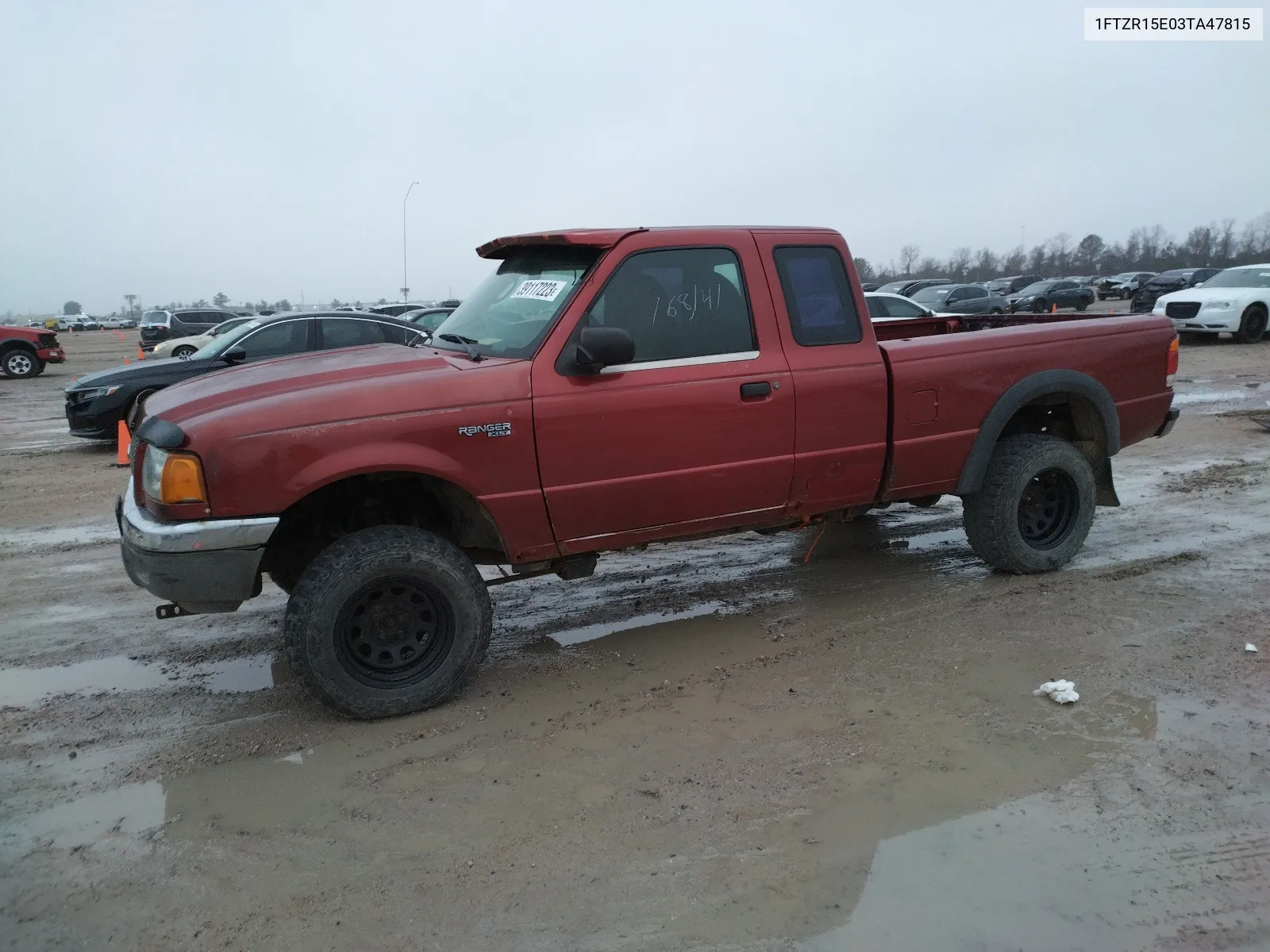 2003 Ford Ranger Super Cab VIN: 1FTZR15E03TA47815 Lot: 57514523