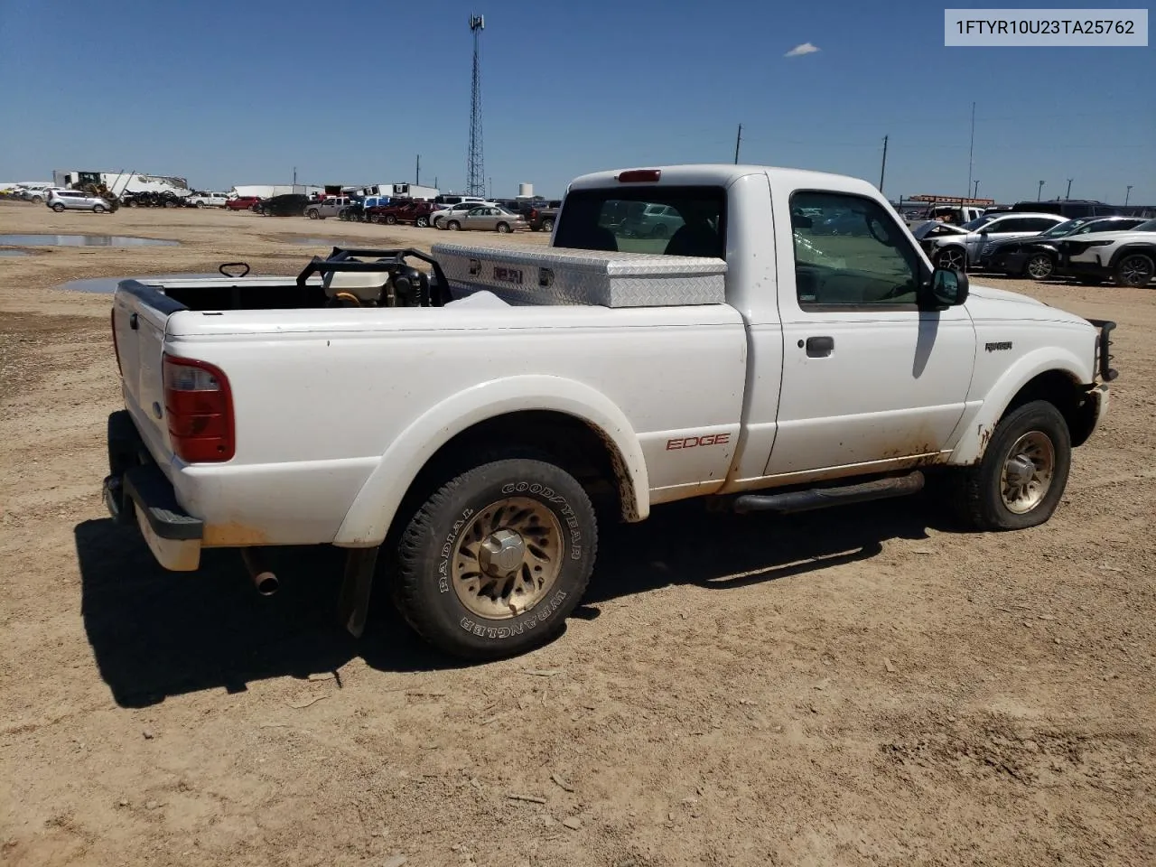 2003 Ford Ranger VIN: 1FTYR10U23TA25762 Lot: 57844794