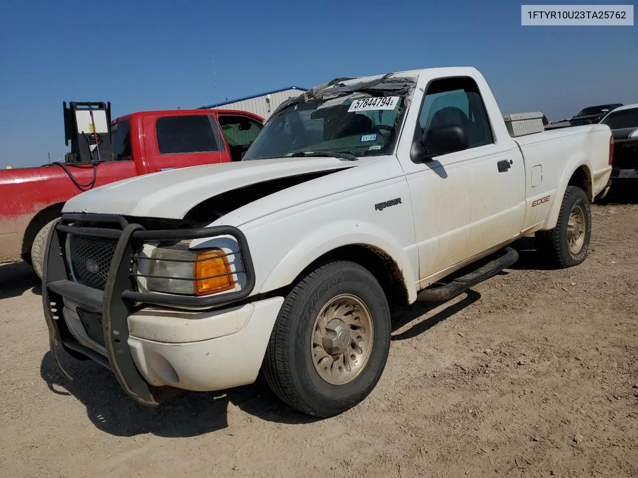 2003 Ford Ranger VIN: 1FTYR10U23TA25762 Lot: 57844794