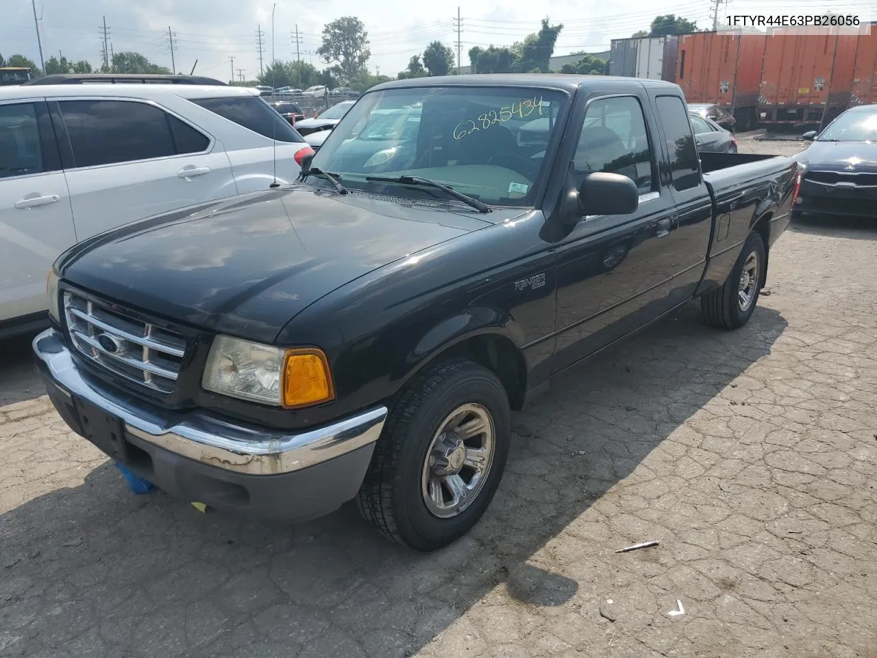 2003 Ford Ranger Super Cab VIN: 1FTYR44E63PB26056 Lot: 62825434