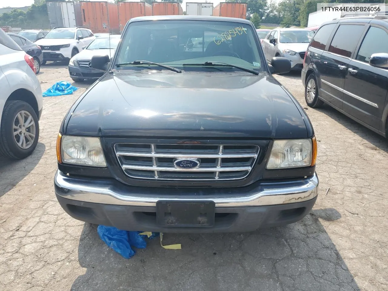 2003 Ford Ranger Super Cab VIN: 1FTYR44E63PB26056 Lot: 62825434