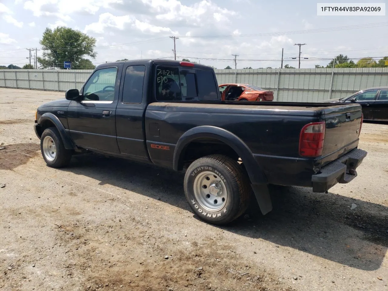 2003 Ford Ranger Super Cab VIN: 1FTYR44V83PA92069 Lot: 66850824