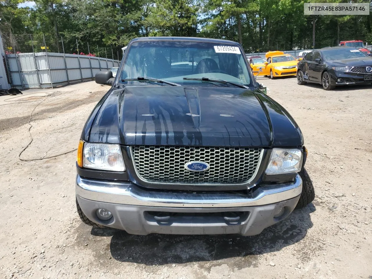 2003 Ford Ranger Super Cab VIN: 1FTZR45E83PA57146 Lot: 67209434