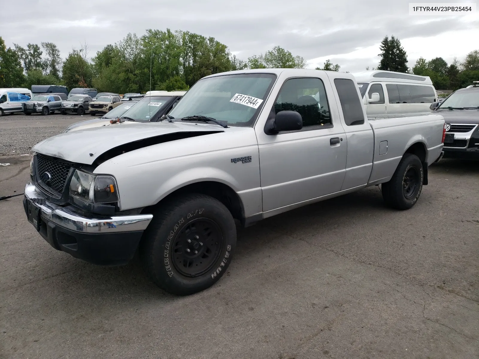 2003 Ford Ranger Super Cab VIN: 1FTYR44V23PB25454 Lot: 67417944