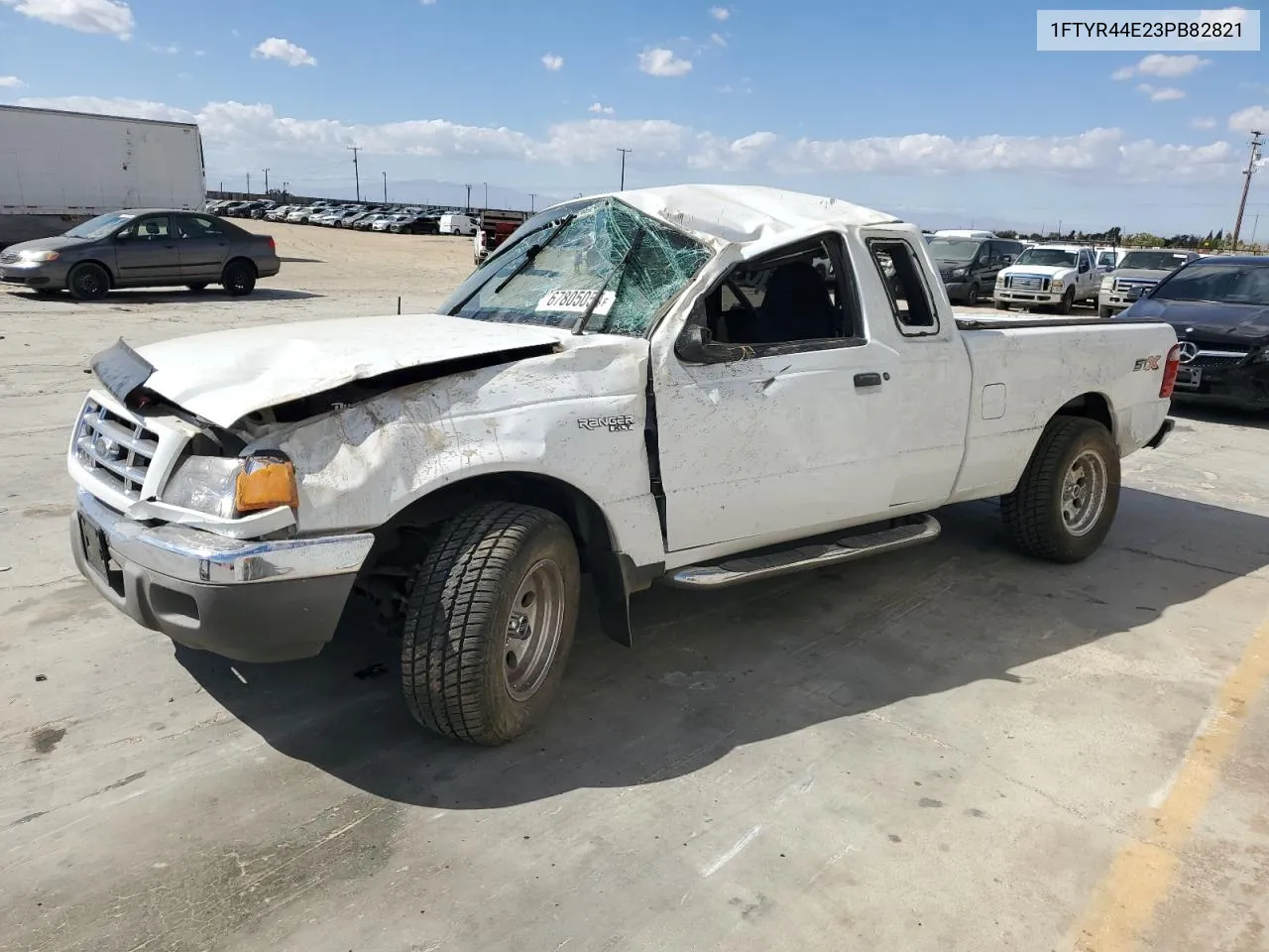 2003 Ford Ranger Super Cab VIN: 1FTYR44E23PB82821 Lot: 67805054