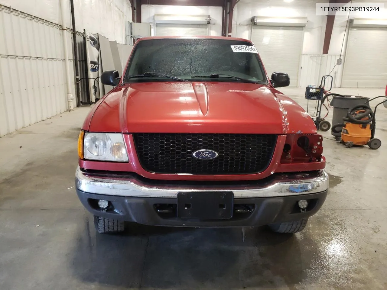 2003 Ford Ranger Super Cab VIN: 1FTYR15E93PB19244 Lot: 69092654