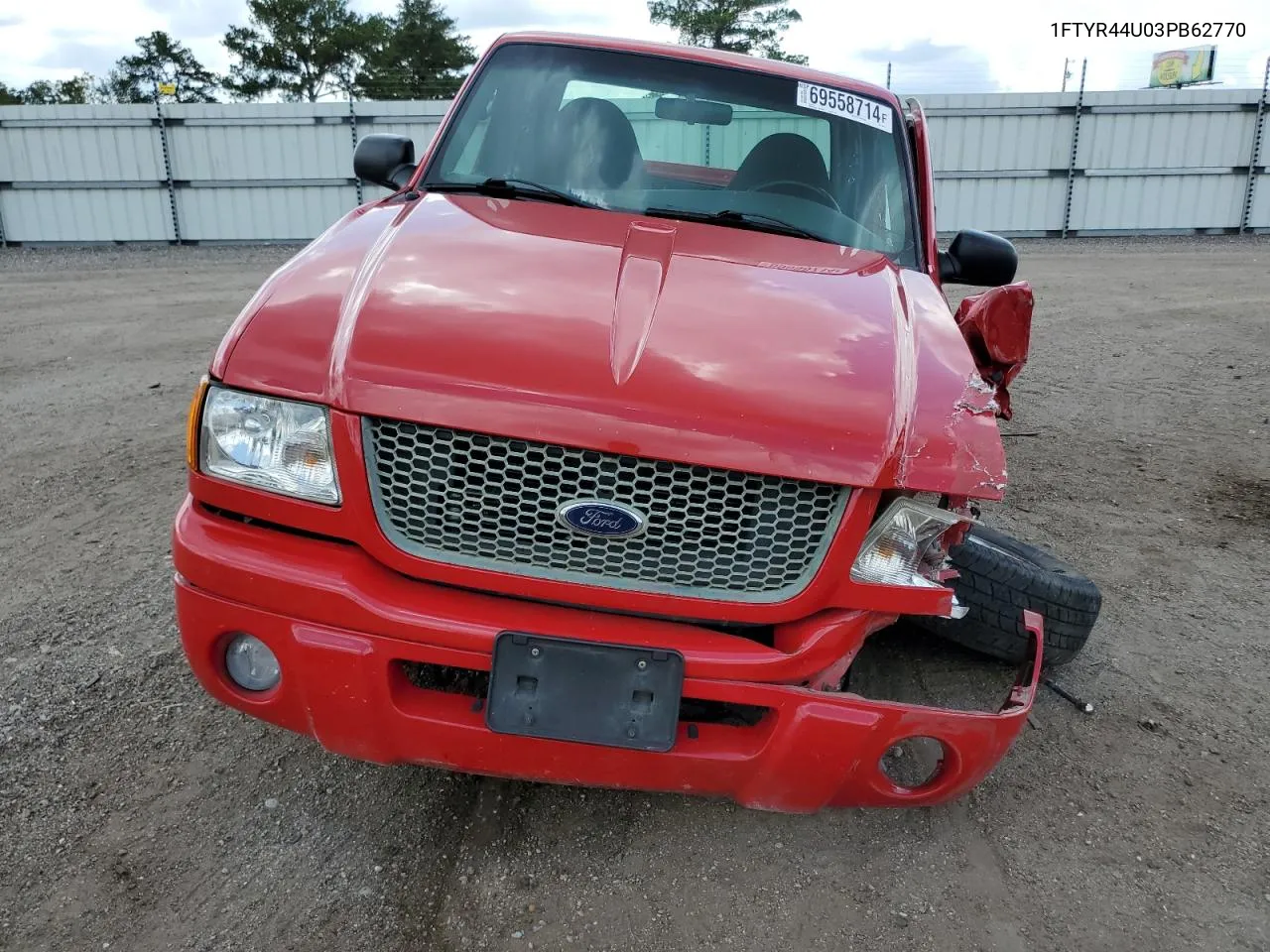 2003 Ford Ranger Super Cab VIN: 1FTYR44U03PB62770 Lot: 69558714