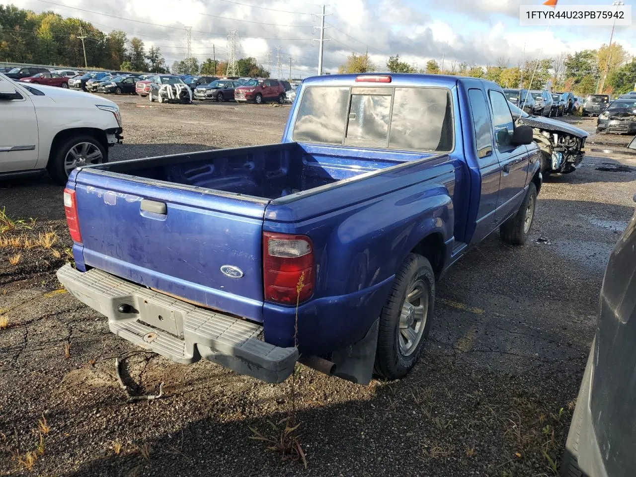 2003 Ford Ranger Super Cab VIN: 1FTYR44U23PB75942 Lot: 69717714