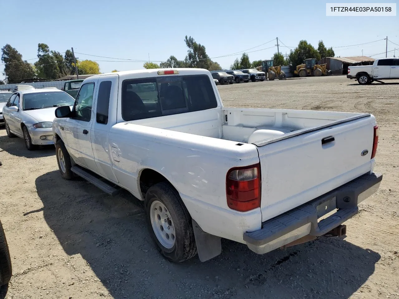 2003 Ford Ranger Super Cab VIN: 1FTZR44E03PA50158 Lot: 69812074