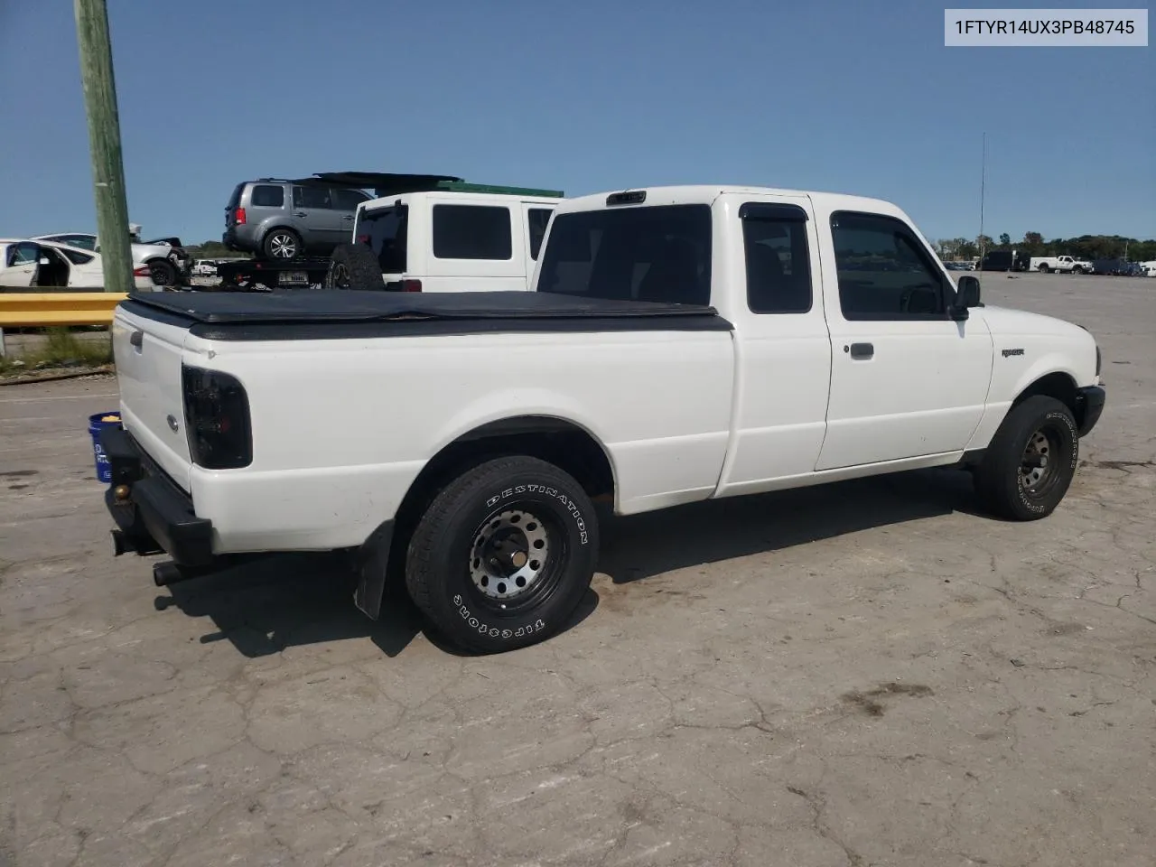 2003 Ford Ranger Super Cab VIN: 1FTYR14UX3PB48745 Lot: 70797174