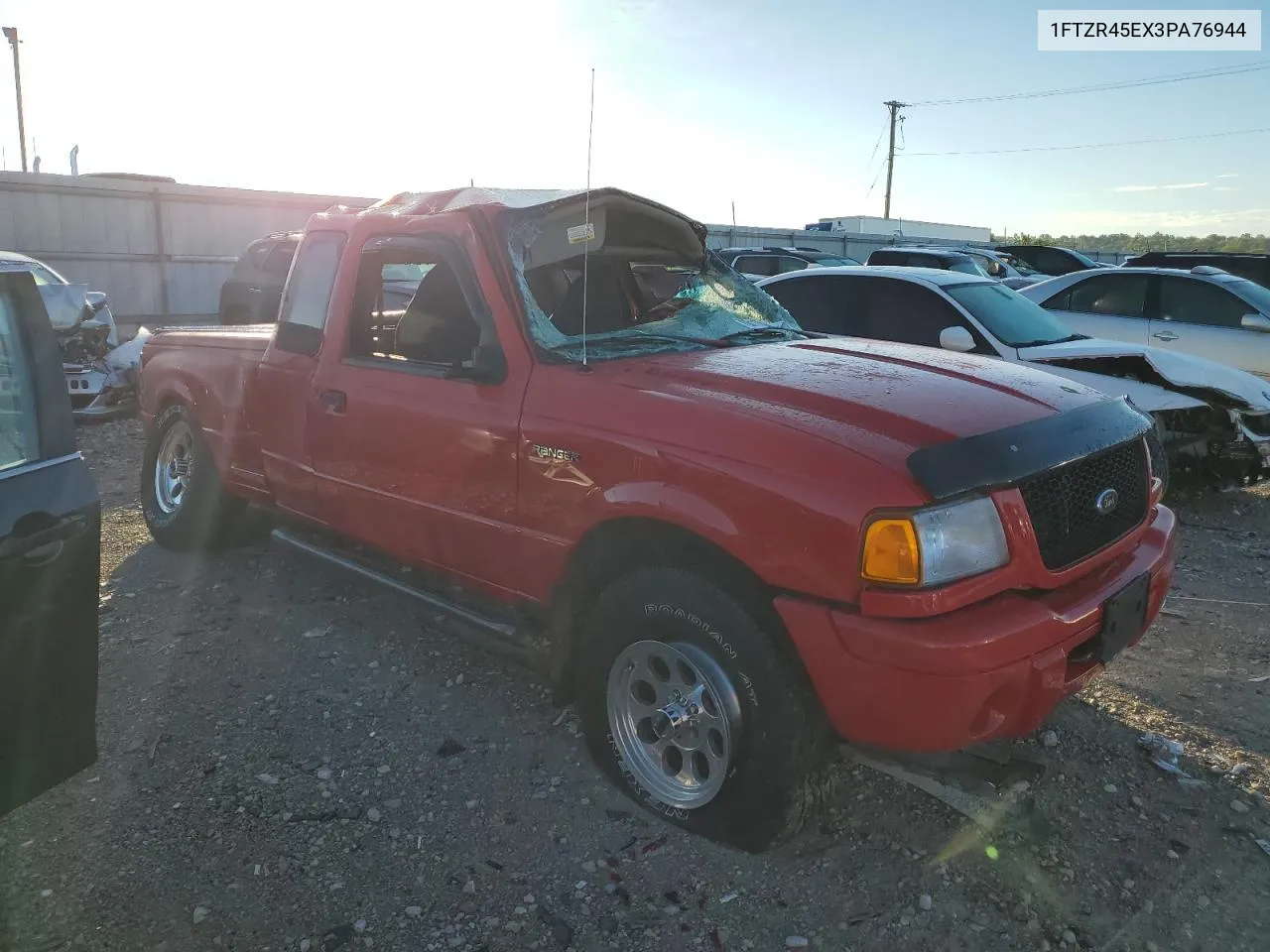 2003 Ford Ranger Super Cab VIN: 1FTZR45EX3PA76944 Lot: 70811704