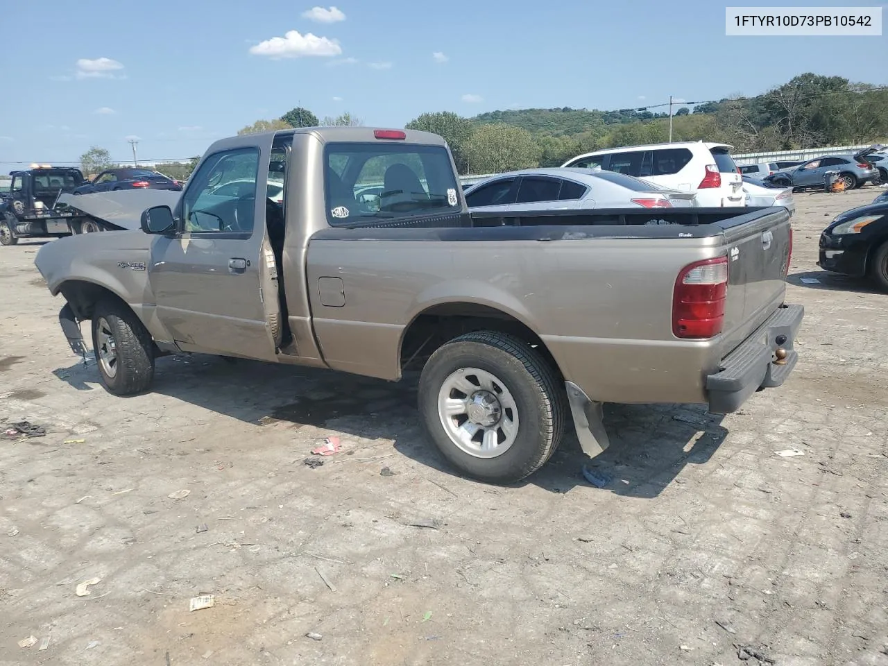 2003 Ford Ranger VIN: 1FTYR10D73PB10542 Lot: 70853794