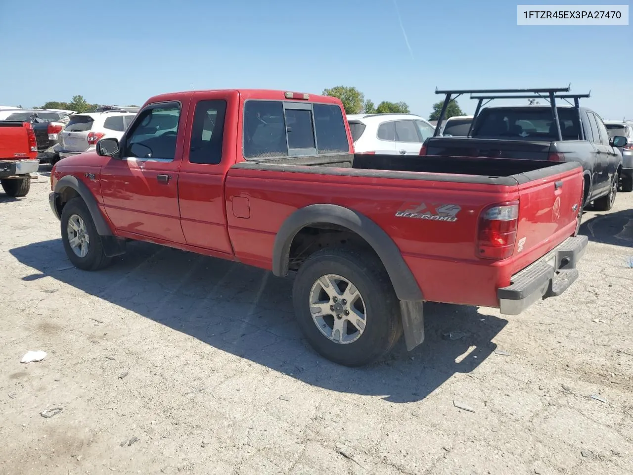 2003 Ford Ranger Super Cab VIN: 1FTZR45EX3PA27470 Lot: 71070634