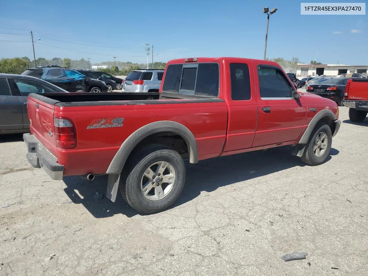 2003 Ford Ranger Super Cab VIN: 1FTZR45EX3PA27470 Lot: 71070634