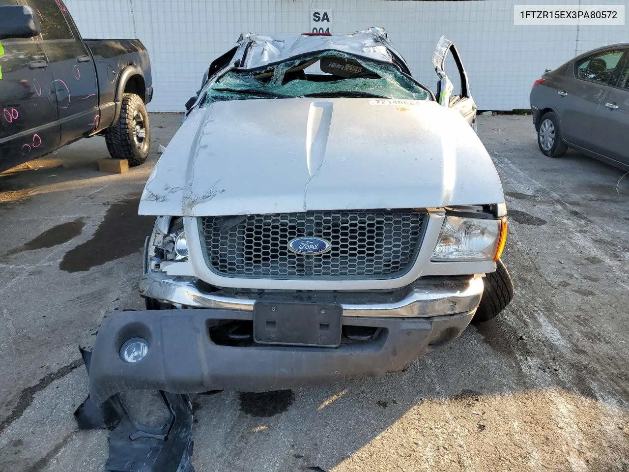 2003 Ford Ranger Super Cab VIN: 1FTZR15EX3PA80572 Lot: 72140684