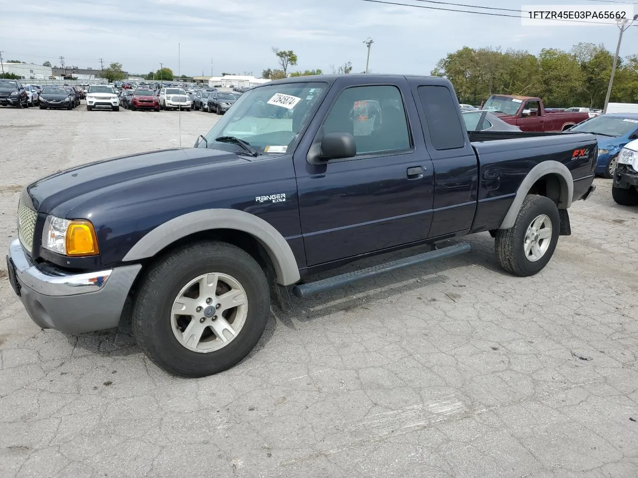 2003 Ford Ranger Super Cab VIN: 1FTZR45E03PA65662 Lot: 72645874