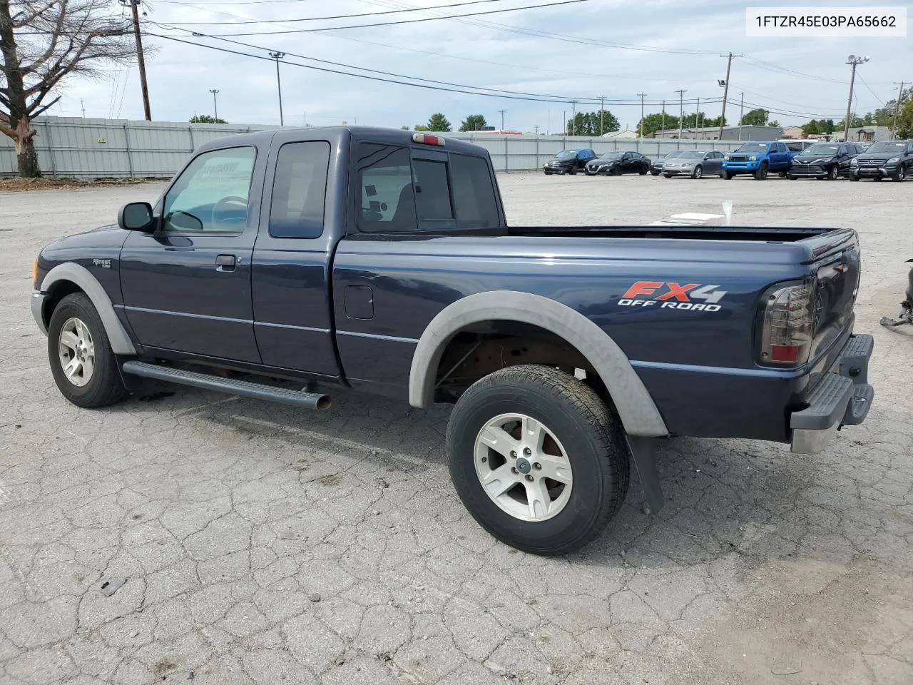 2003 Ford Ranger Super Cab VIN: 1FTZR45E03PA65662 Lot: 72645874