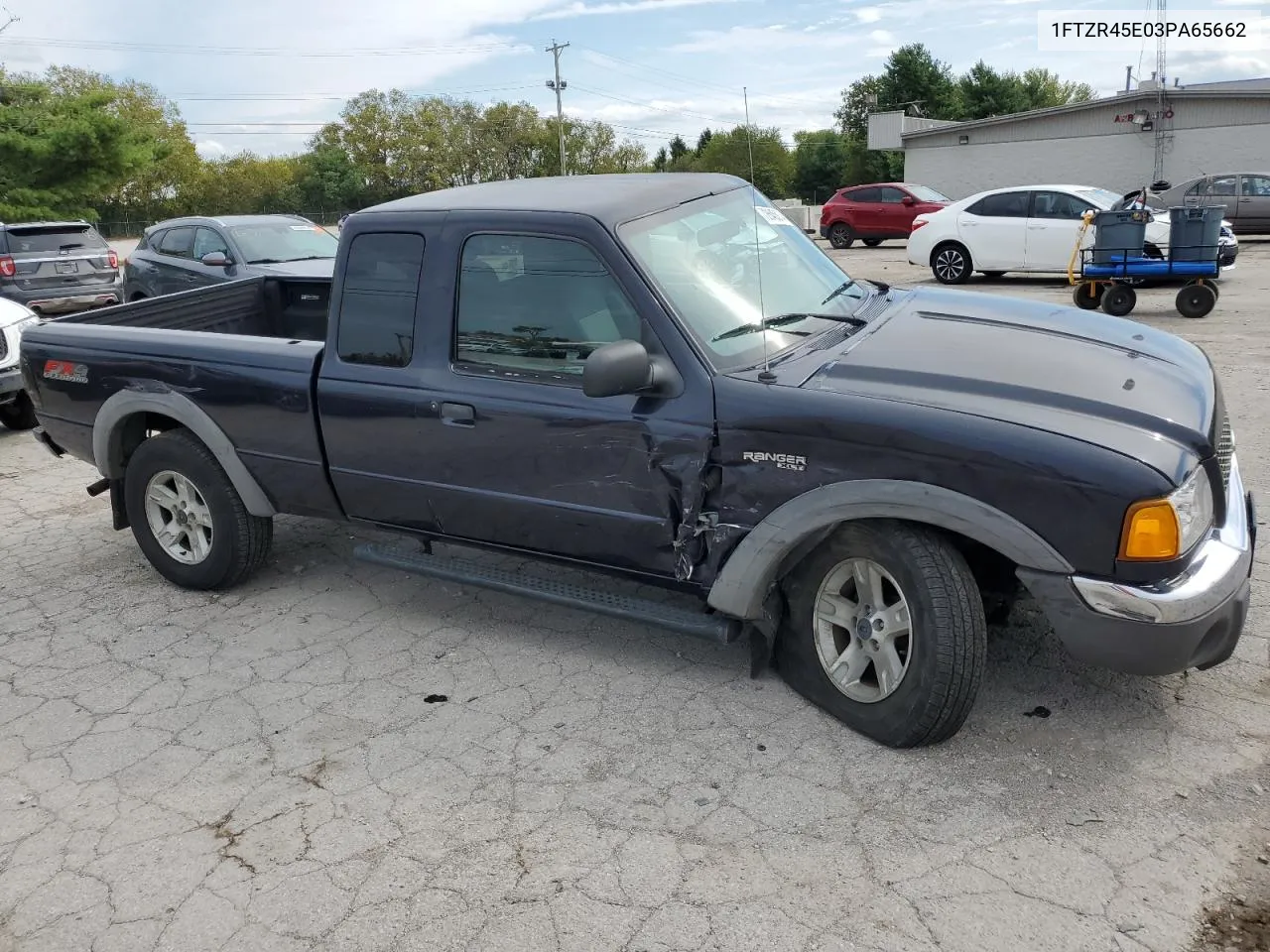 2003 Ford Ranger Super Cab VIN: 1FTZR45E03PA65662 Lot: 72645874