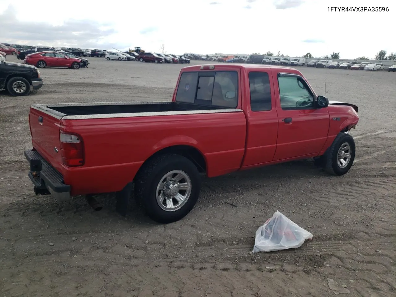 2003 Ford Ranger Super Cab VIN: 1FTYR44VX3PA35596 Lot: 73100684