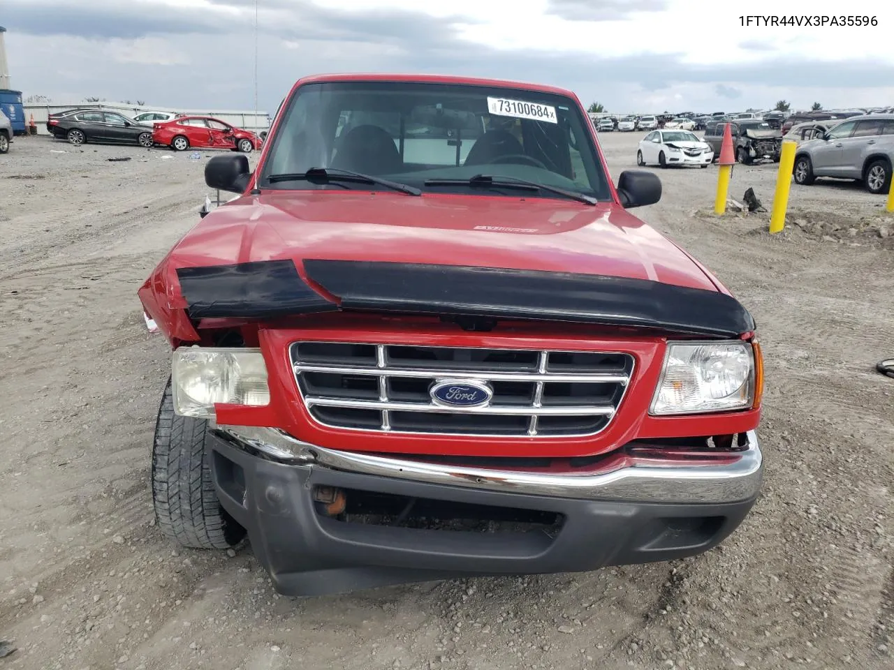 2003 Ford Ranger Super Cab VIN: 1FTYR44VX3PA35596 Lot: 73100684