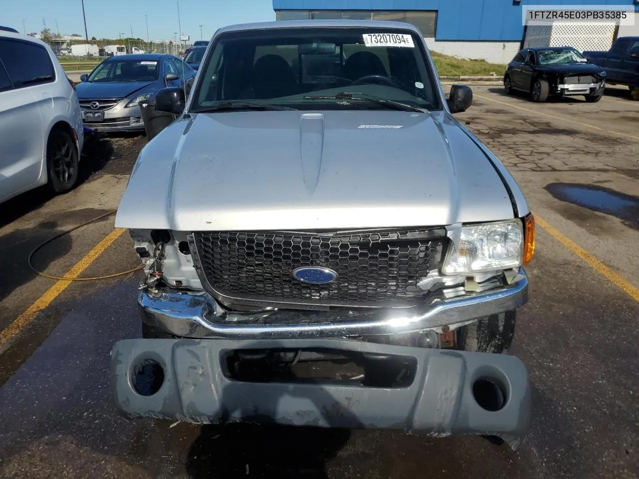 2003 Ford Ranger Super Cab VIN: 1FTZR45E03PB35385 Lot: 73207094