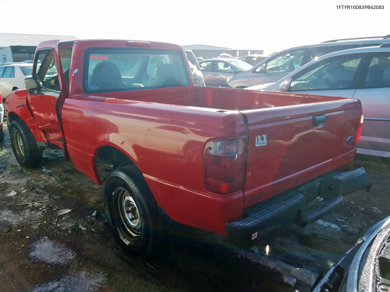 2003 Ford Ranger VIN: 1FTYR10D83PB62083 Lot: 73397734