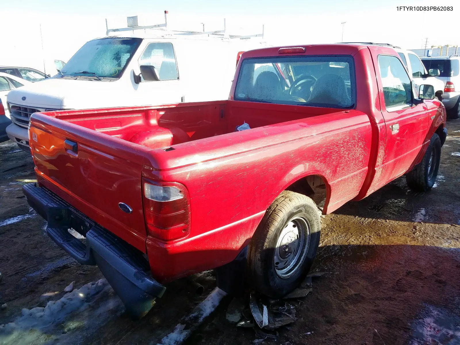 2003 Ford Ranger VIN: 1FTYR10D83PB62083 Lot: 73397734