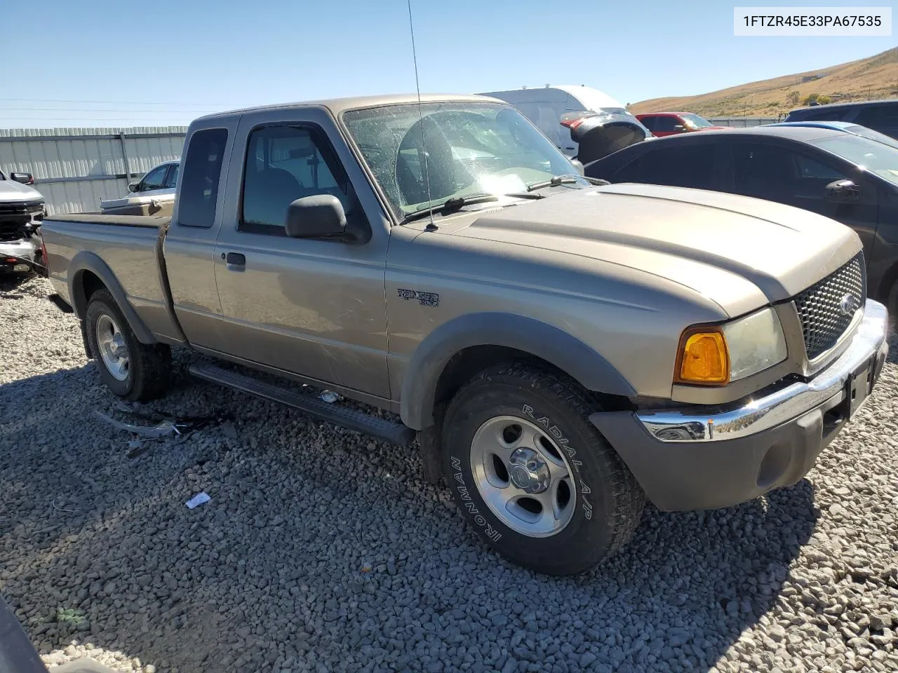 2003 Ford Ranger Super Cab VIN: 1FTZR45E33PA67535 Lot: 73407284