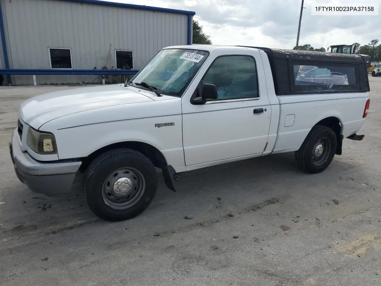 2003 Ford Ranger VIN: 1FTYR10D23PA37158 Lot: 73518744