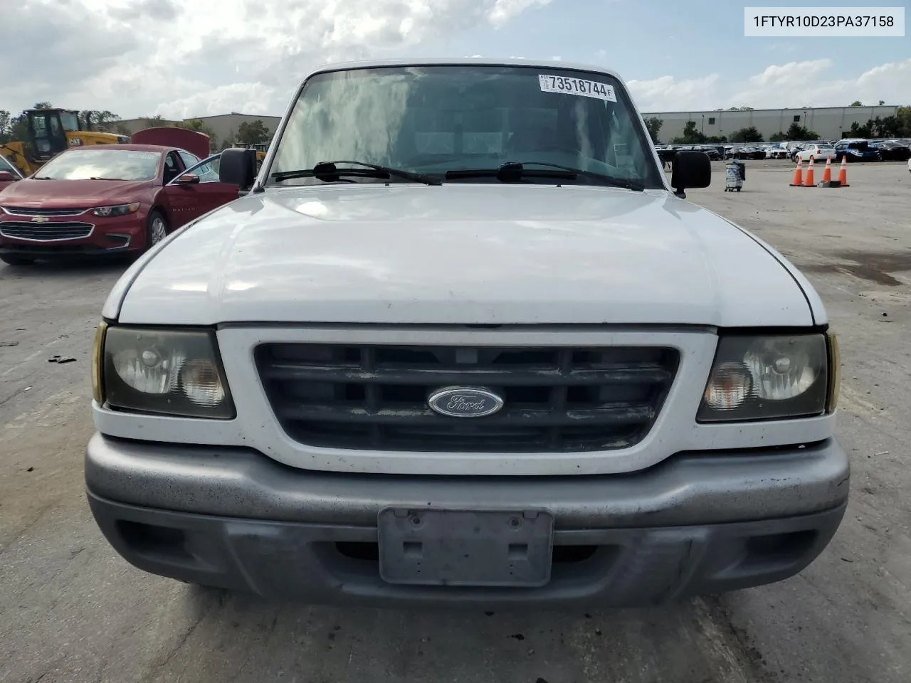 2003 Ford Ranger VIN: 1FTYR10D23PA37158 Lot: 73518744