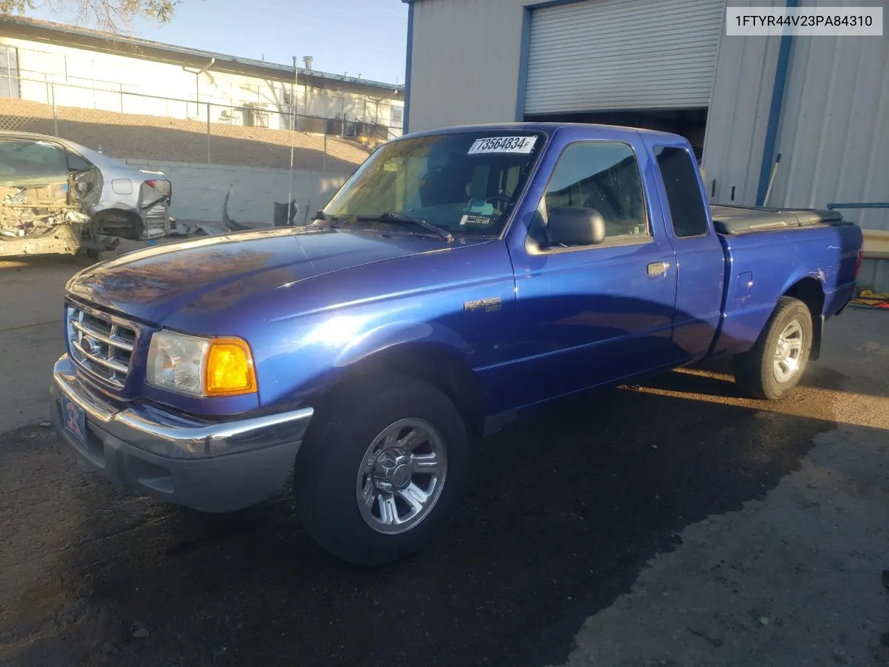 2003 Ford Ranger Super Cab VIN: 1FTYR44V23PA84310 Lot: 73564834