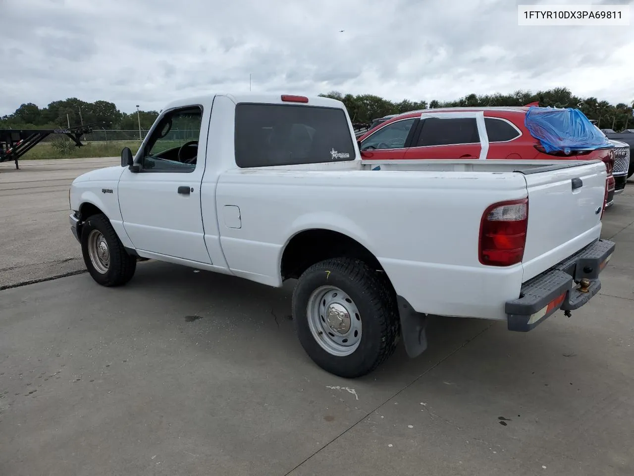 2003 Ford Ranger VIN: 1FTYR10DX3PA69811 Lot: 74109564