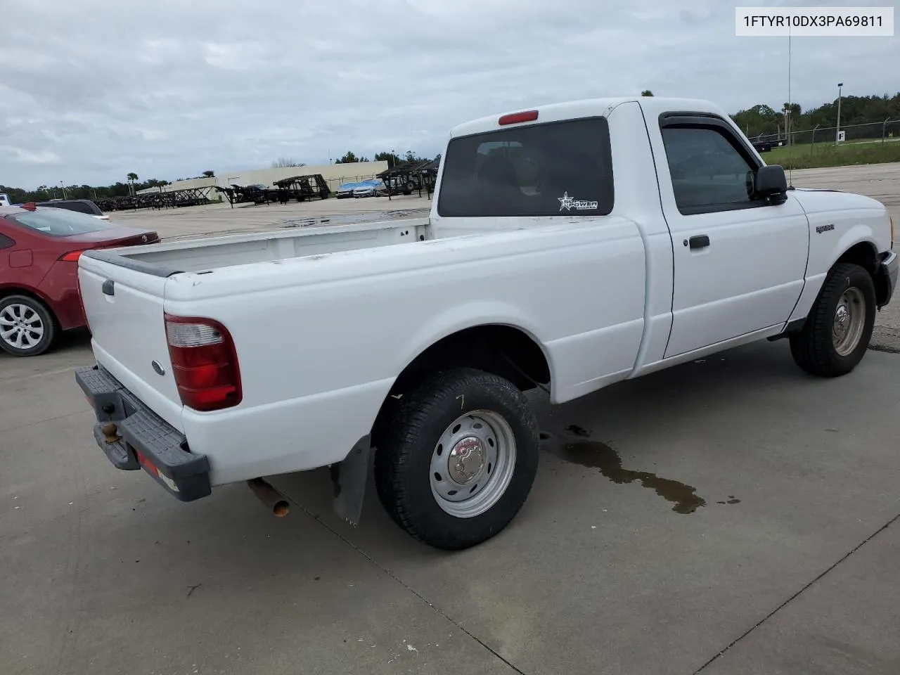 2003 Ford Ranger VIN: 1FTYR10DX3PA69811 Lot: 74109564