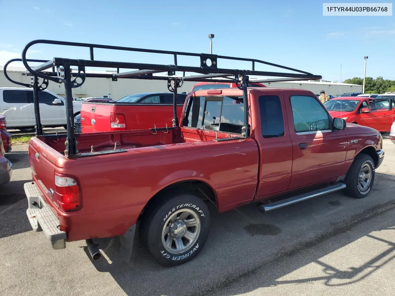 2003 Ford Ranger Super Cab VIN: 1FTYR44U03PB66768 Lot: 74128904