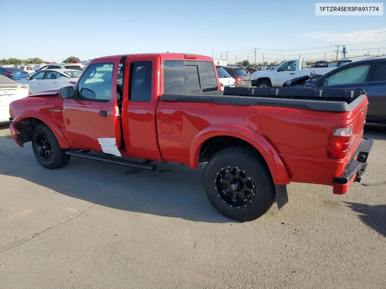 2003 Ford Ranger Super Cab VIN: 1FTZR45E93PA91774 Lot: 74573684