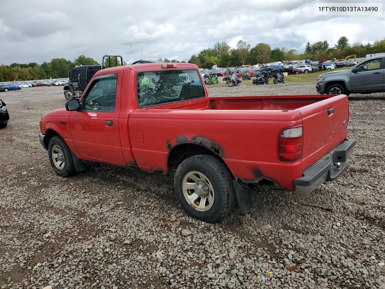 2003 Ford Ranger VIN: 1FTYR10D13TA13490 Lot: 74906494