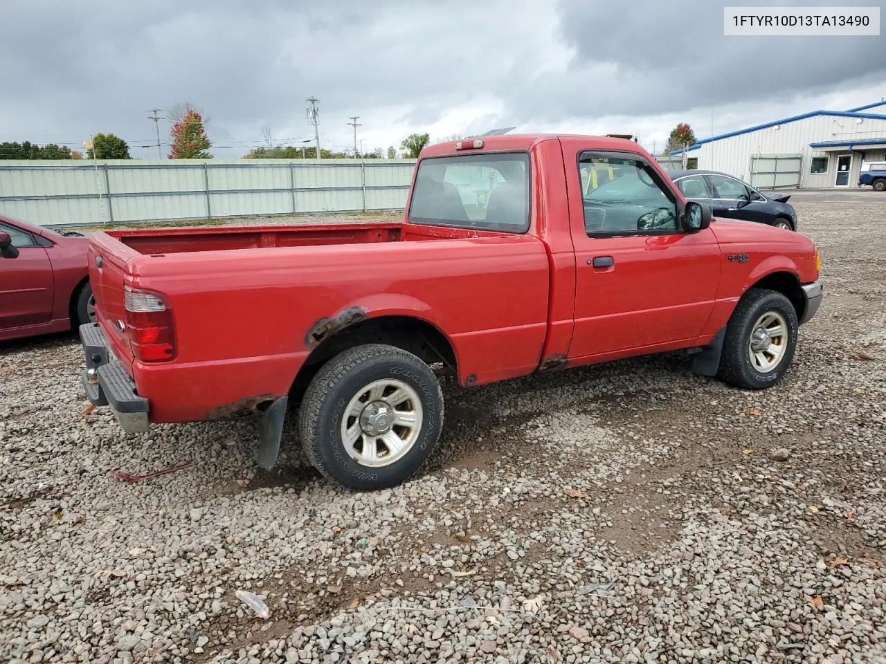 2003 Ford Ranger VIN: 1FTYR10D13TA13490 Lot: 74906494