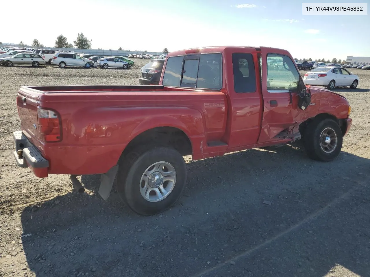 2003 Ford Ranger Super Cab VIN: 1FTYR44V93PB45832 Lot: 75238464