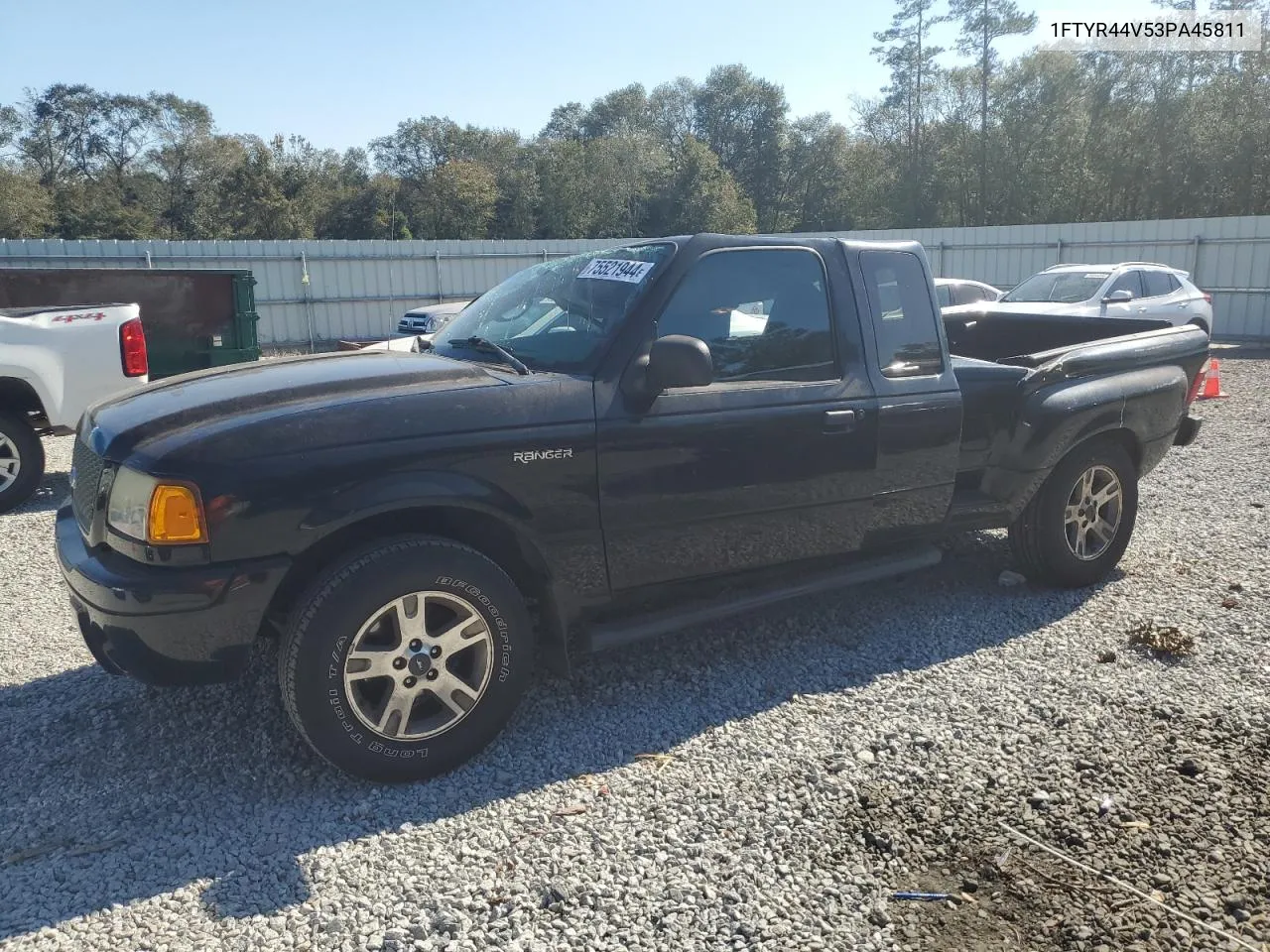 2003 Ford Ranger Super Cab VIN: 1FTYR44V53PA45811 Lot: 75521944