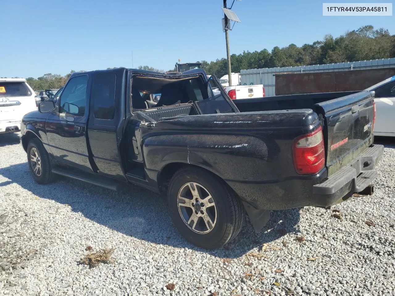 2003 Ford Ranger Super Cab VIN: 1FTYR44V53PA45811 Lot: 75521944