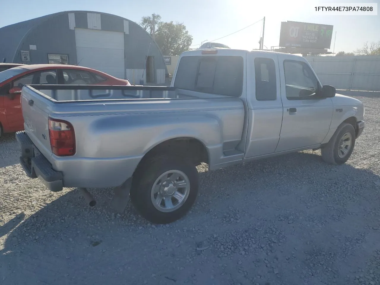 2003 Ford Ranger Super Cab VIN: 1FTYR44E73PA74808 Lot: 75824774